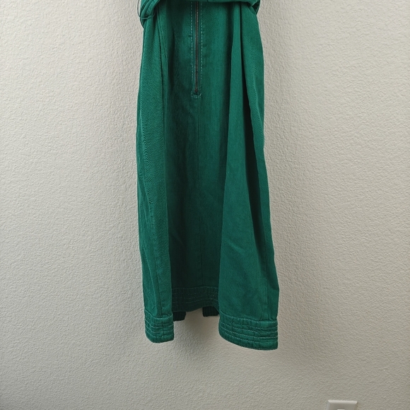 Anthropologie Maeve Elizabeth Button-Front Knee Length Dress Size 0 Women's - Picture 14 of 16